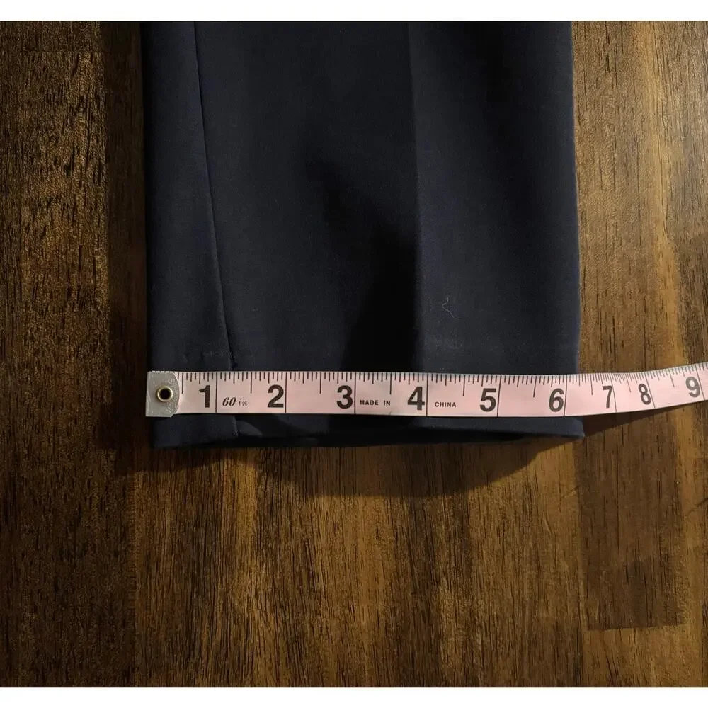 J. Jill Women’s 8 Tall Pant 30 x 31 Cotton Stretch Trouser Elastic Waist Pull On